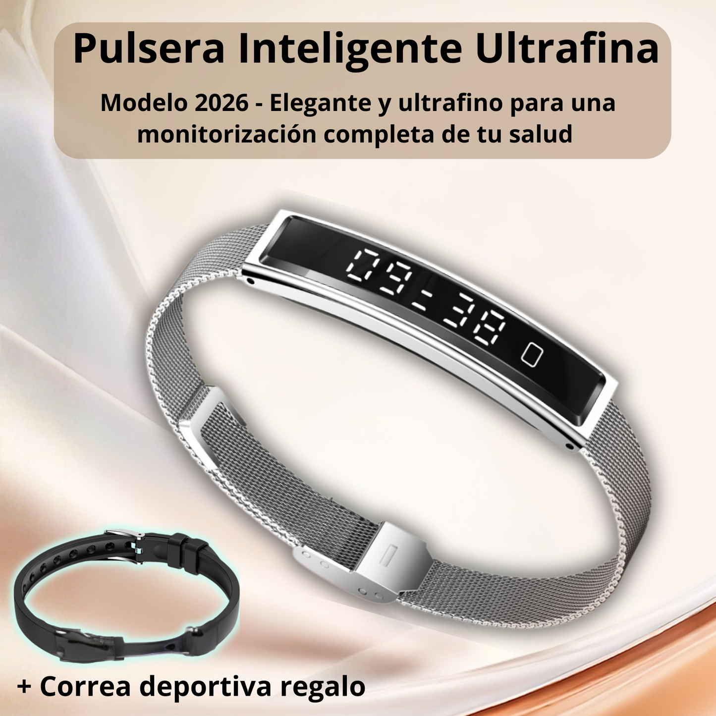 Smartia Vital Band - Pulsera Inteligente Ultrafina