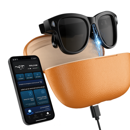 Smartia Vision Pro Charge – Gafas Inteligentes de Sol con Funda de Carga