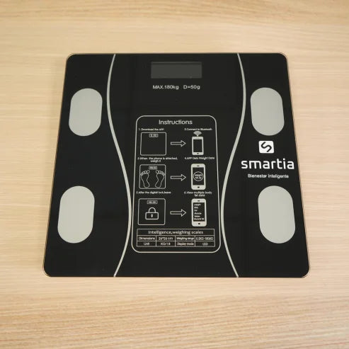 Báscula Inteligente Smartia con Análisis Corporal y App Móvil