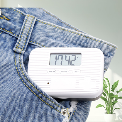 Pastillero Digital Tranquilidad+ con Alarma y Vibración | Recordatorio Portátil de Medicación