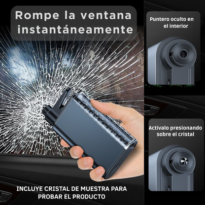 Martillo Rompecristales 4 en 1 Smartia