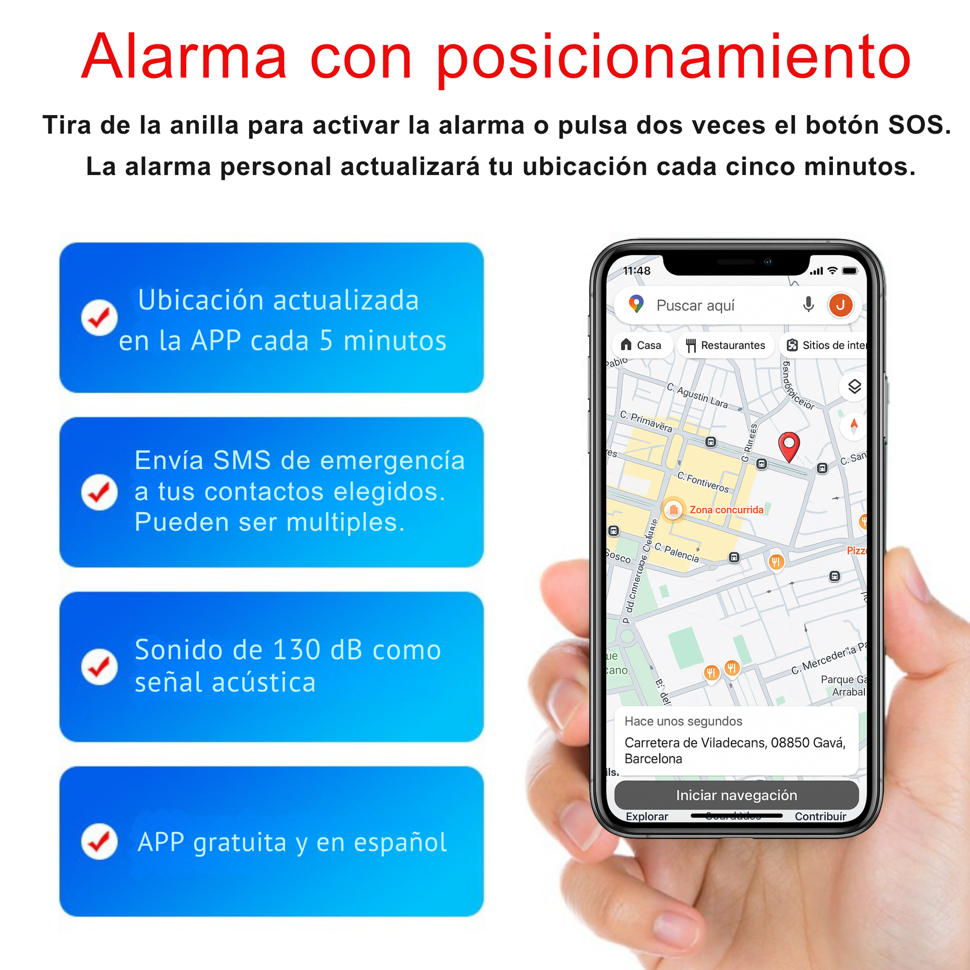 Alarma Personal con APP