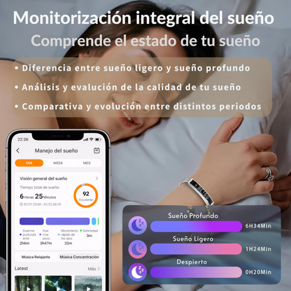 Smartia Vital Band - Pulsera Inteligente Ultrafina