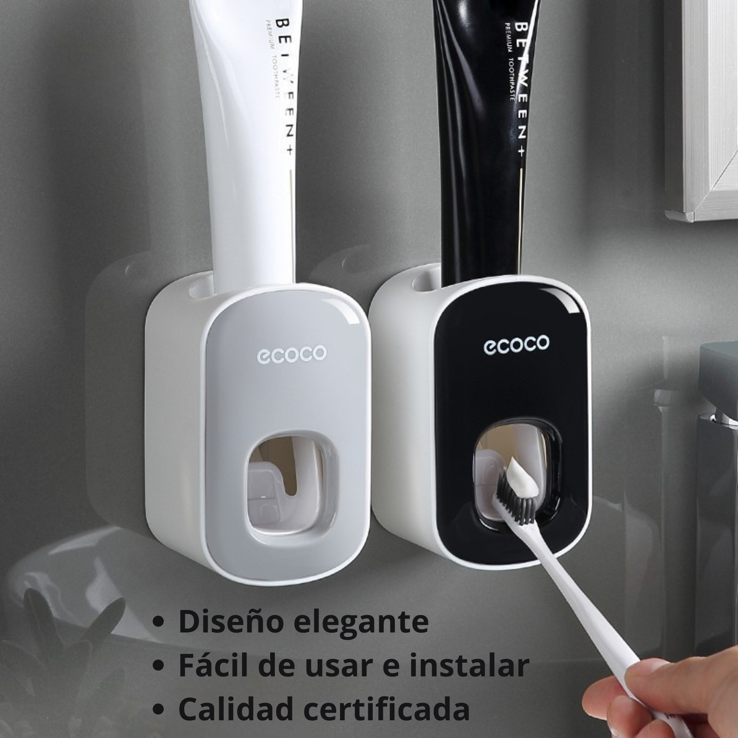 Dispensador de Pasta de Dientes SMARTIA - Diseño elegante, máxima funcionalidad