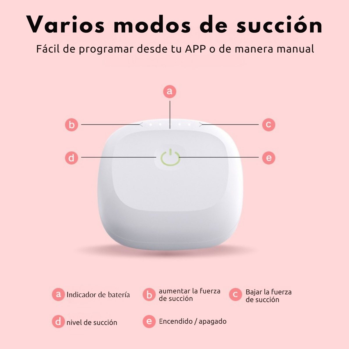 Sacaleches Eléctrico Smartia - La comodidad