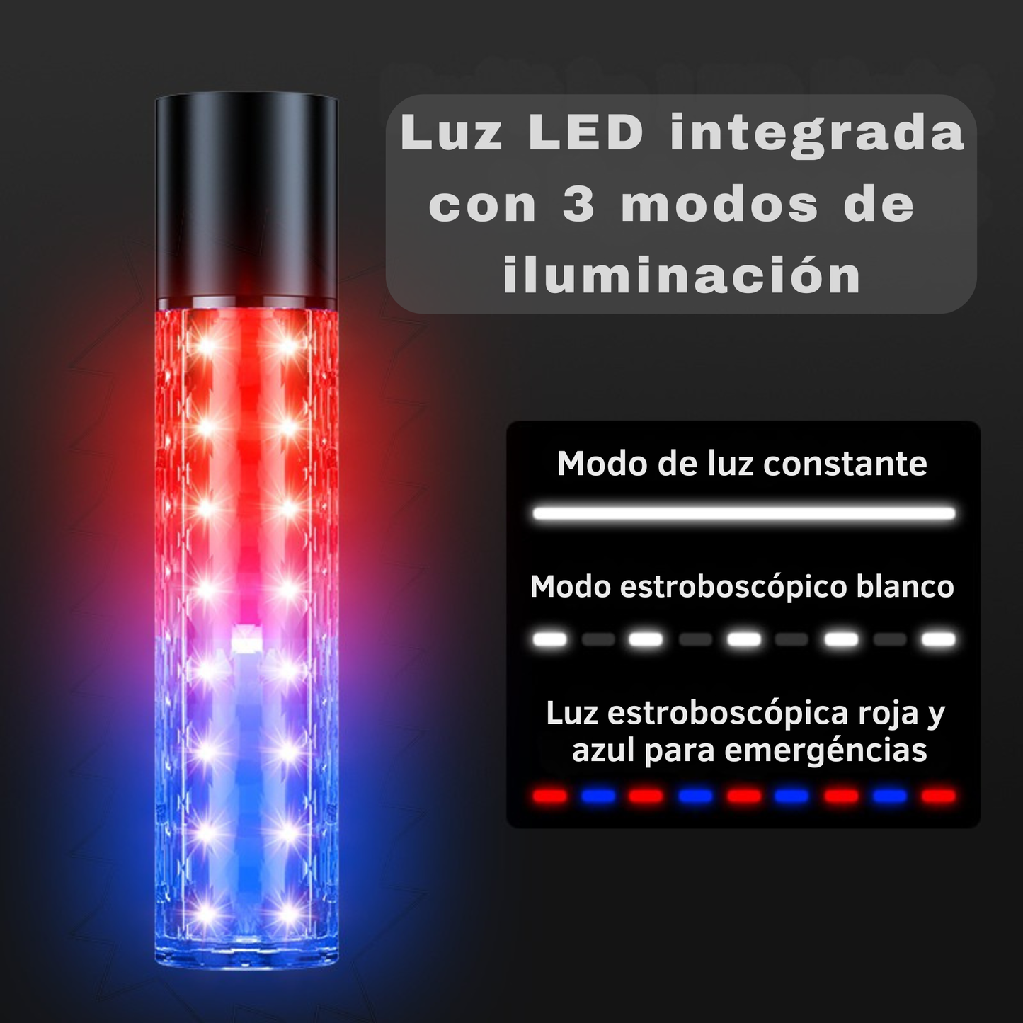 Martillo Rompecristales 4 en 1 Smartia