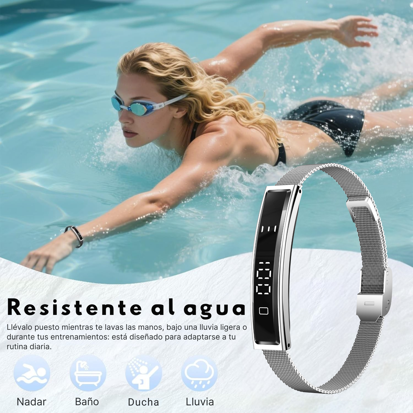 Smartia Vital Band - Pulsera Inteligente Ultrafina