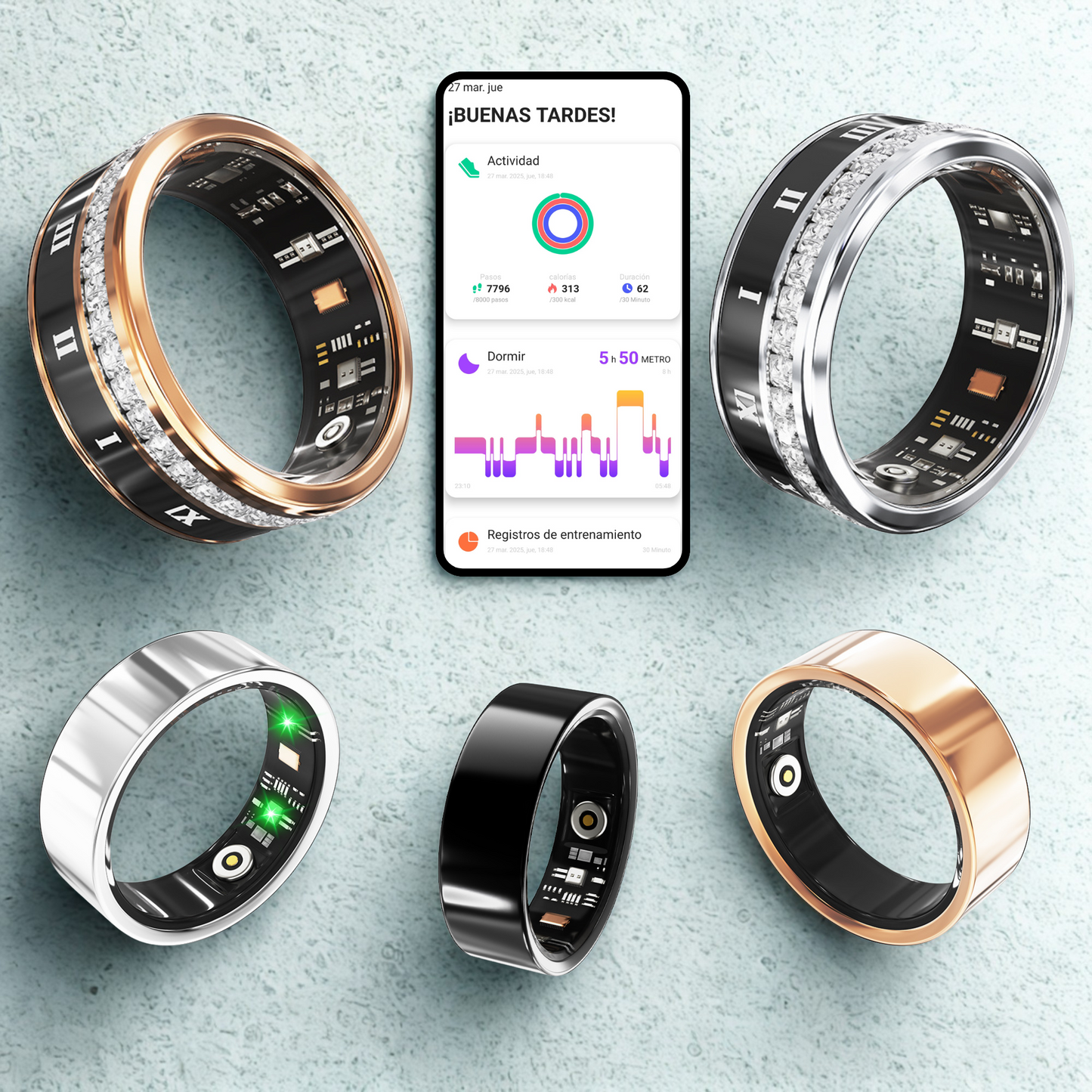 Anillo Inteligente Smartia – Tu salud y bienestar al alcance de tu mano