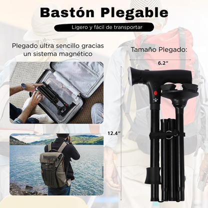 Bastón para Mayores Plegable