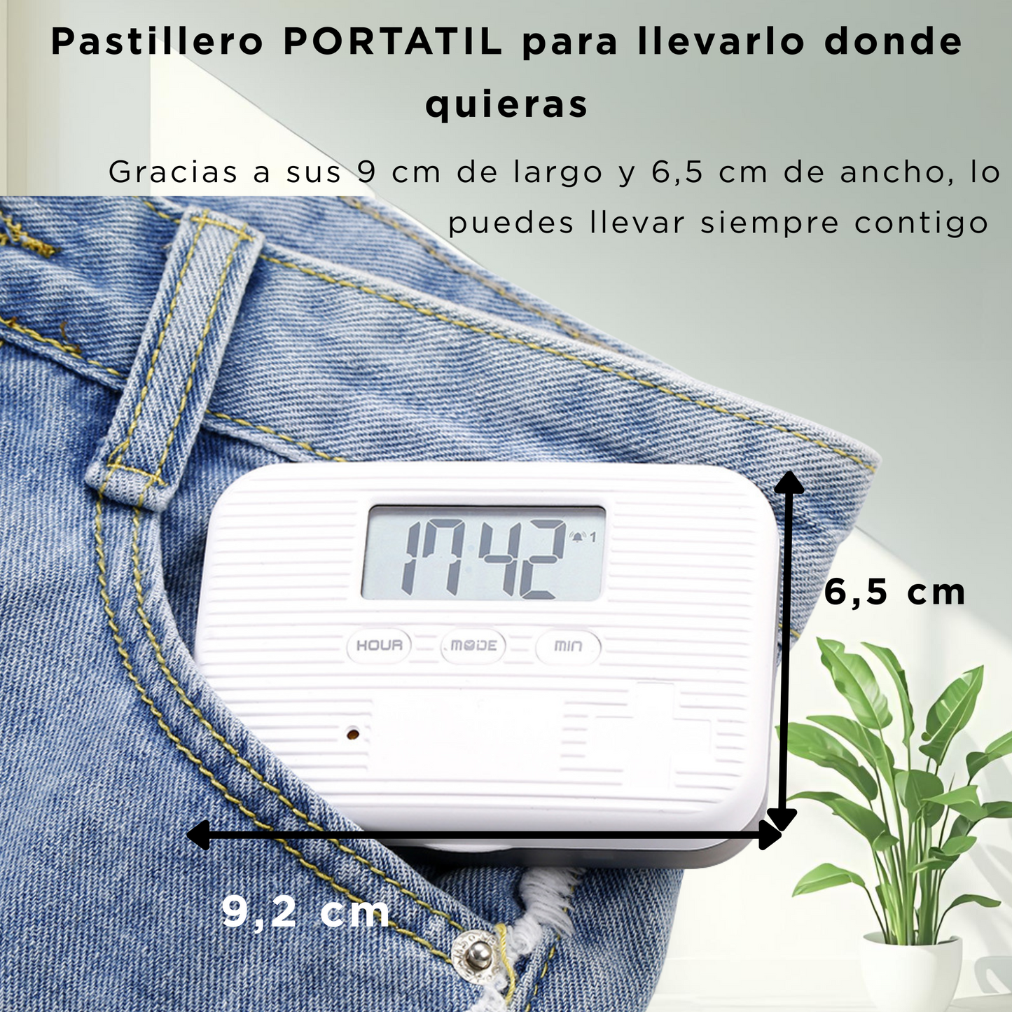 recordatorio medicación con alarma