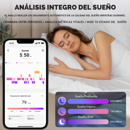 Anillo Inteligente Smartia – Tu salud y bienestar al alcance de tu mano