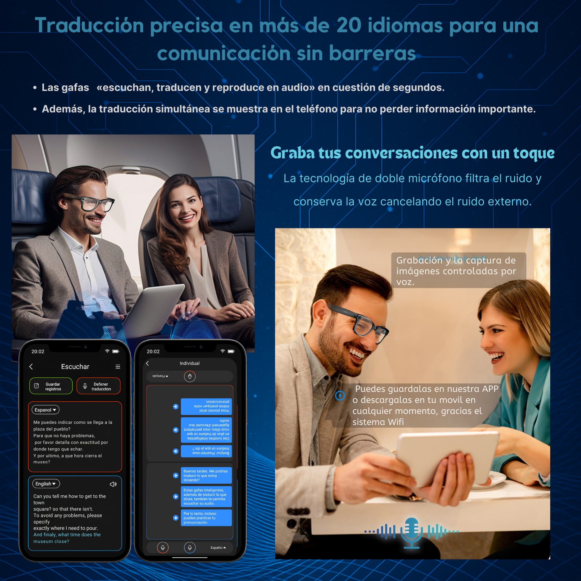 Gafas Inteligentes con Cámara Meta