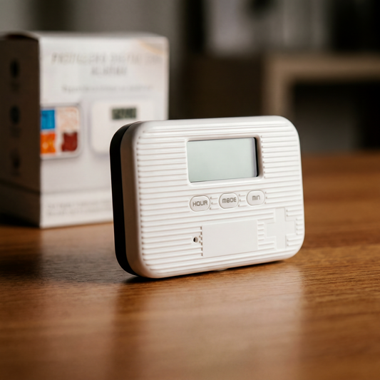 Pastillero Digital Tranquilidad+ con Alarma y Vibración | Recordatorio Portátil de Medicación