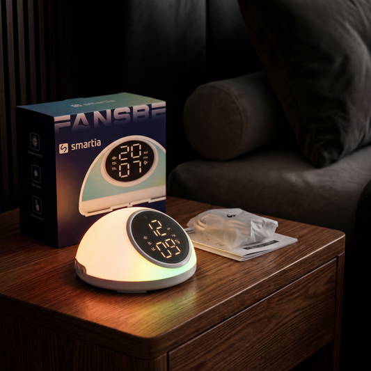 Despertador con Luz Natural y Sonidos Relajantes con APP Gratuita