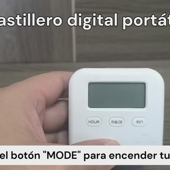 Instrucciones Pastillero Digital Portatil